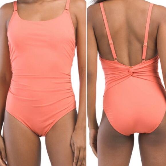 Jantzen Mio Mia Underwire One Piece Swimsuit in Azure - Picture 7 of 15